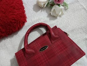 Maroon Satchel Bag 👜