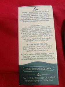 Figaro Baby Massage Oil