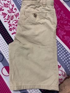 Khaki Casual Shorts for boys