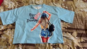 May Sale 🔥Oversize Crop Top Women