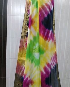 Multicolored Saree