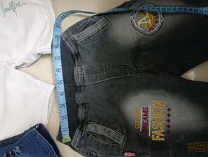 Kids Denim Shorts Set - 4 Pairs