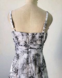 Chic Floral Print Midi Dress
