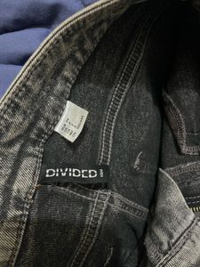 Grey Flare Jeans