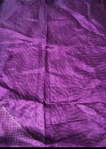 Elegant Purple Saree