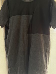 Stylish Grey & Black T-Shirt