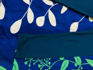Teal High-Waist Leggings