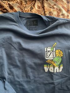 Blue Graphic Printed T-shirt