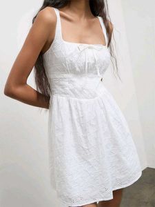 Westside White Mini Dress
