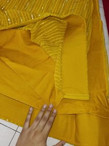 Dress With Plazzo