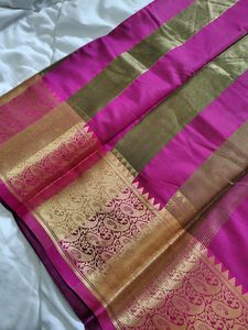 silk saree with golden border