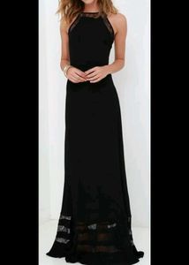 Lacey Black Maxi Dress