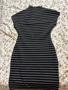 Striped Bodycon Mini Dress