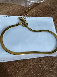 Elegant Gold Snake Chain Anklet