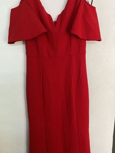 Elegant Red Gown