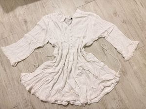 White Indian Embroidered Kurta