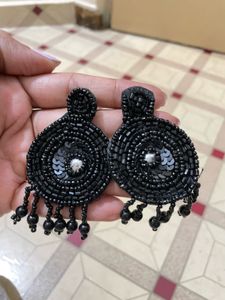 Beaded Black Choker