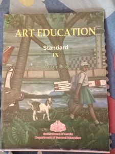 Art Education Activity Book - Standard IX