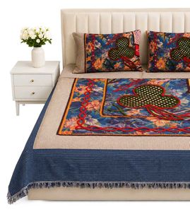 Decorative Double Bed sheet