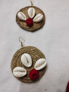 Boho durga Necklace &amp; Earrings Set