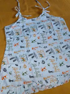 Cute Tribal Print Baby Frock