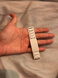 White woman watch