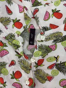Fun Fruit Print Top