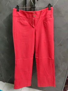Coral Wide Leg Pants