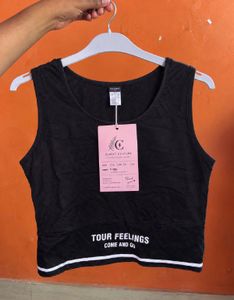Trendy Black &amp; Crop top  combo 4
