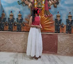 White Maxi Skirt Pure Cotton
