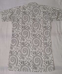 Unique Printed Men's Short Sleeve Shirt