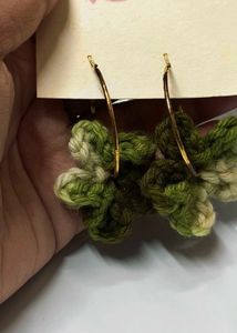 🔥 MEGA SALE OFFER 🔥Crochet Flower Hair Clips &amp; E