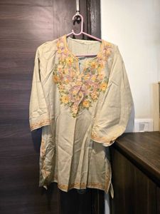 Kashmiri Embroidered Kurti/Tunic