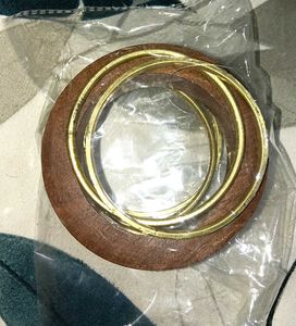 Set of 5 Mixed Metal Bangles