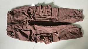 Cargo Brown Boys Pant