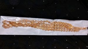 New Gold-Tone Layered Choker Necklace