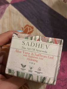 Sadhev Aloe Vera & Saffron Gel