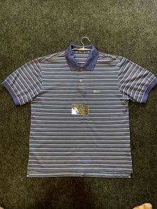 Men's Striped Polo T-Shirt