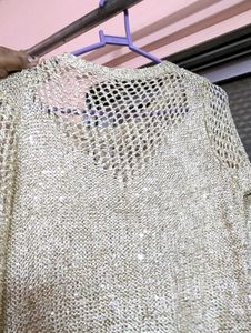 Sparkly y2k Sequin chatpate Knit Top✨⭐