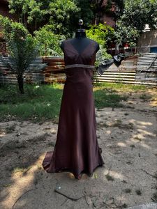 Elegant Brown cocktail Gown