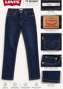 Levi's Skinny Fit Blue Jeans
