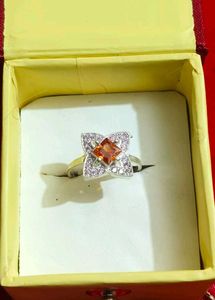 pure silver ring