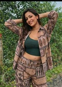 Boho Chic Printed Co-ord Set