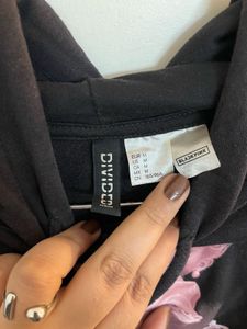 H&amp;M blackpink edition Crop Hoodie