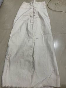 Denim Long Skirt
