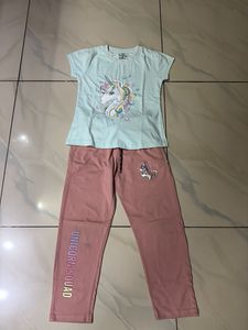 Unicorn Print Pyjama Set