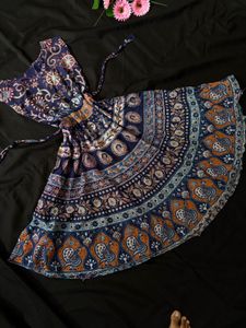 Bohemian Mandala Print Mini Dress