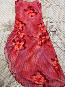 Chic Floral Print Midi Dress