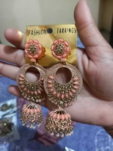 Fashionable Jhumka Earrings