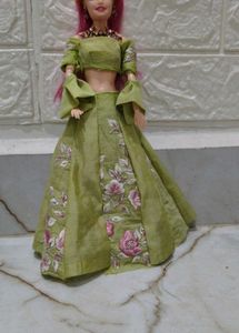 Beautiful Lehenga Choli Set for barbie